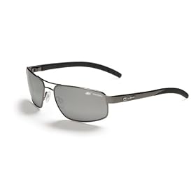 Click here to buy Bolle Fusion Bounce Sunglasses (Shiny Gunmetal Polarized TNS Gun) by Bolle.