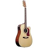 Washburn Dreadnought Cutaway Acoustic Electric Guitar - with Gig Bag, Strap and Picks