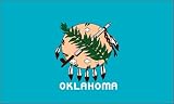 Freeshipping - 3x5ft Polyester USA---Oklahoma Flag #F236