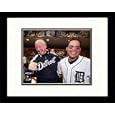 2006 ALDS Al Kaline & Ivan Rodriguez Celebration Framed Photo