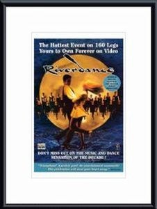 Cover image : River Dance, Art Poster by Unknown Artist, with Metal Frame, poster size: 11