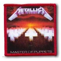 Metallica Master Of Puppets Album Cover Iron On Patch