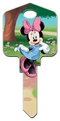 Minnie Mouse Kwikset KW1 House Key D83