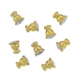 Gold Tone Hypo Allergenic Bullet Clutch Earring Backs (X50)
