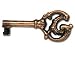 Skeleton Key Blank Brass