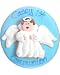 Beautiful Cookies Organic Party Favors-Angel Boy Organic Cookies Cookies, 10 Cookies Image