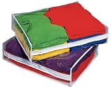 Jumbo Vinyl Sweater Bags - Set Of 2