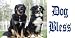 AIRBRUSHED LICENSE PLATES - DOG BLESS - #650