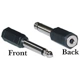 Buy 1 4 inch Mono Male 3.5mm Mono Female by Cblwhl