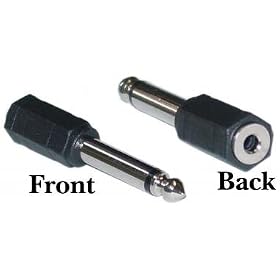 Buy 1 4 inch Mono Male 3.5mm Mono Female by Cblwhl now!