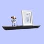 Ennospace 36 Inch x 4 Inch x 2 Inch Alexandra Wall Shelf Display Ledge Shelves Black