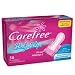 Health & Personal Care : Carefree Body Shape Pantiliners, Thin To Go, Medium Protection, Unscented - 56 Pads/Pack, 12 Packs
