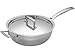 Le Creuset 3-ply Stainless Steel Chefs Non-Stick Pans with Lids 20cm - 96201420001300