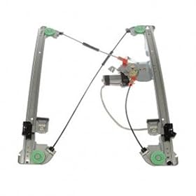 2004-2008 Ford F-Series Pickup F150 Crew Cab Front Power Window Regulator with Motor - Driver Side