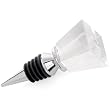 Lorent Glass Cube Bottle Topper - Clear
