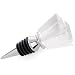 Lorent Glass Cube Bottle Topper - Clear