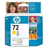 HP 72 Yellow Ink Cartridge For DesignJet T610 and T1100 Series Printers - Yellow