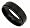 316L Black Stainless Steel Spinner Ring - Size 5