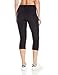 adidas Performance Women's Response 3/4 Tights, Medium, Black/Black