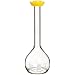 Kimble Kimax Borosilicate Glass Class A Serialized and Certified Volumetric Flask, with Snap Cap