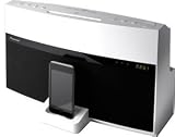 Pioneer XW-NAV1 iPod/iPhone dock, FM tuner and CD/DVD player - White Finish