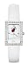 Miami Heat Ladies Allure Watch White Leather Strap