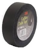 3M 6910 Cloth Gaffers Tape Black 48mm Wide x 54.8M Long, 12.0 Mil
