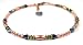 August Peridot Copper Ankle Bracelets: Handmade Beaded Copper Anklets