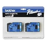 2-pack 1/2in Blue On Clear Pt-6-12n 15 20 25 150 170