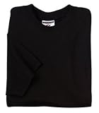 NEW JERZEES - 100% Cotton T-Shirt Black-XL