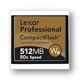 Lexar Media CF512-80-380 512MB 80X Pro CompactFlash