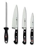 J.A. Henckels Twin Pro S 3-Piece Starter Set with Bonus Sharpening Steel