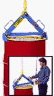 MORSE Below - The - Hook Lifters Drum Lifter, Top Chine, 18-26 DIA