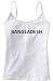 BANGLADESH - Country Series - White Women's / Girls Camisole (Girlie / Babydoll)