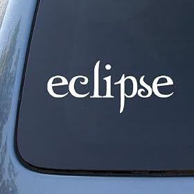 ECLIPSE – Twilight – Vinyl Car Decal Sticker #1847 | Vinyl Color: WHITE