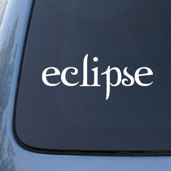 ECLIPSE - Twilight - Vinyl Car Decal Sticker #1847 | Vinyl Color: WHITE