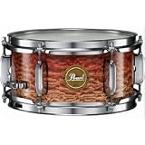 Pearl 10x5 8 Ply Poplar Shell Sanre Drum, Ruby Fade Tamo