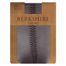 Buy Berkshire Trend Sparkle Back Seam Pantyhose - Non Control Top Sandalfoot 3pk by Berkshire