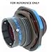 DEUTSCH AFD54-20-16SZ-6117-LC CIRCULAR CONNECTOR, RECEPTACLE, 16 POSITION, 20-16, JAM NUT