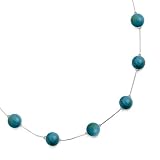 Liquid Silver and Blue Turquoise Necklace