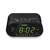 Sony ICF-C218 Automatic Time Set Clock Radio (Black)