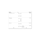 Filofax 2012 Diary Refill Insert Pocket Week to View W81xH120mm Ref 6822112