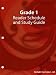 Grade 1 Reader Schedule and Study Guide