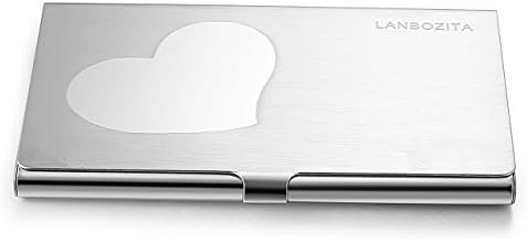 LANBOZITA SKU8 Unisex Business Card Holder, Small