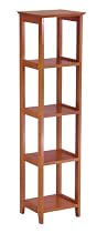 Winsome Wood 5-Tier Bookshelf Honey