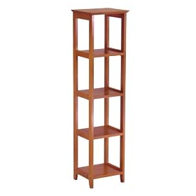Winsome Wood 5-Tier Bookshelf