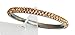 Sophistikitty Bangle Bracelet with Crystal Rhinestones - 3 Rows of Beautiful Sparkly Bling Bling Rhinestones