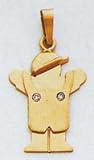 Boy Diamond Childs Charm - XK460AA