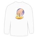 Long Sleeve T-shirt with honey, human, body, insect, individual, persons, apiary, hand, food, people, bread, person, snack, bee