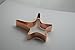 Christmas Star Copper Cookie Cutter, 3x3.5 inches